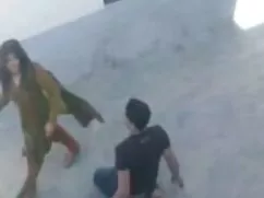 मोज़ा में सेक्सी मूव ...